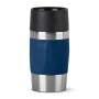 EMSA Travel Mug Compact 300 ml Blu, Acciaio inox (N2160800)