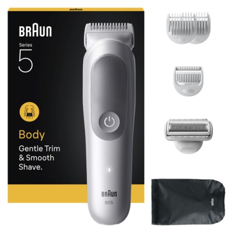 Braun Series 5 80789712 rasoio elettrico / regolabarba / tagliabasette Grigio chiaro (BG5550)