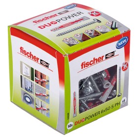 Fischer DUOPOWER 6 x 50 S PH LD 50 pz 50 mm (538260)