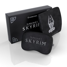 noblechairs Skyrim Cuscino per il collo/cuscino lombare Nero 2 pz (NBL-SP-PST-018)
