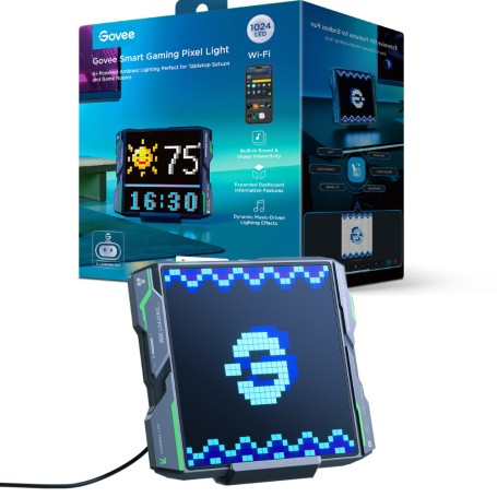 Govee Pixel Light Lampada da tavolo intelligente Wi-Fi/Bluetooth (H8630C81)