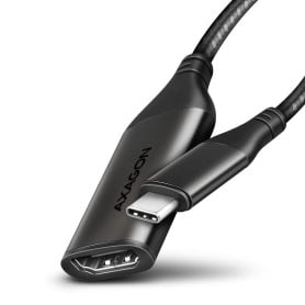 Axagon RVC-HI2M cavo e adattatore video 0,25 m USB tipo-C HDMI Nero