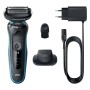 Braun Series 5 51-M1200s Rasoio Trimmer Nero, Blu (51-M1200s) (432654)