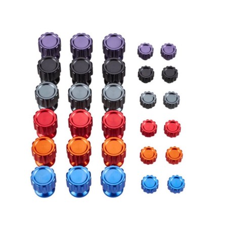 Asetek Aluminum Button Color Kit - 6 Farben (40-035-0035031)