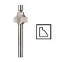 HSS Abrundfrser mit Anlaufzapfen  9,5mm (612) (1 Stck, Schaft  3,2mm) (2615061232)