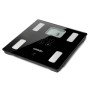 Omron VIVA Quadrato Nero Bilancia pesapersone elettronica (HBF-222T-EBK)