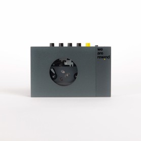 WE ARE REWIND 252428 lettore e registratore cassette Lettore portatile di cassette 1 console Grigio (WE-001-G1)