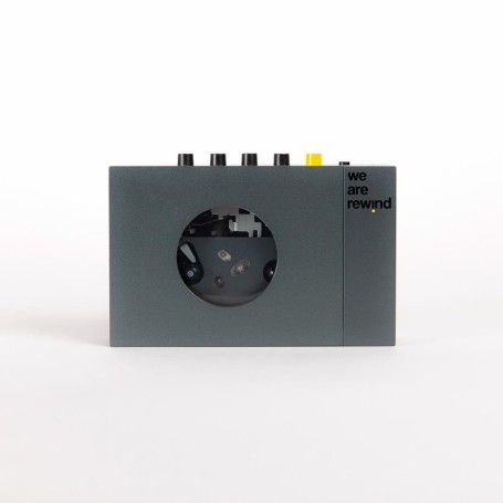 WE ARE REWIND 252428 lettore e registratore cassette Lettore portatile di cassette 1 console Grigio (WE-001-G1)