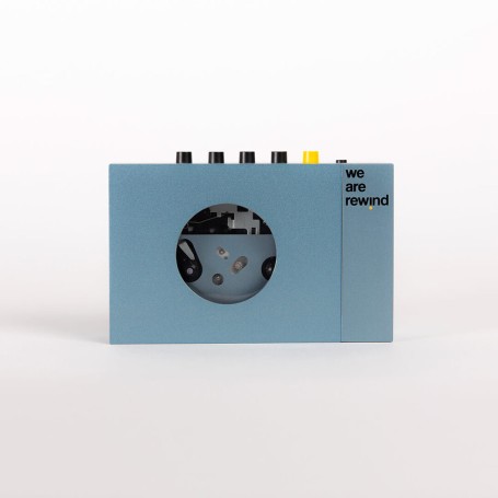 WE ARE REWIND 252427 lettore e registratore cassette Lettore portatile di cassette 1 console Blu (WE-001-B1)