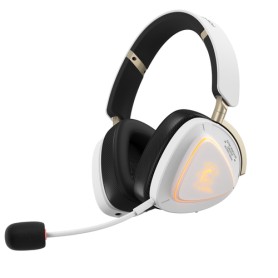 ASUS ROG Delta II-KJP Auricolare Con cavo e senza cavo A Padiglione Gaming Bluetooth Nero, Bianco (90YH04C0-BHUA10)