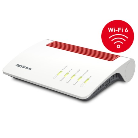 Box FRITZ! 7590 AX router wireless Gigabit Ethernet Dual-band (2.4 GHz/5 GHz) Bianco (20002999)