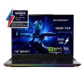 ERAZER Beast 16 X1 Ultimate (MD600063) (schwarz, Intel Core? Ultra 9 290HX Plus, NVIDIA GeForce RTX 5080, 32 GB DDR5, 2 TB (2 TB (30042477)