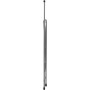 WENKO Alu-Design Klapptrittleiter 3-stufig Haushaltsleiter (601012100)
