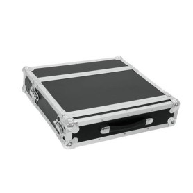 Roadinger 30126020 custodia per attrezzatura audio Custodia rigida Alluminio Nero, Argento