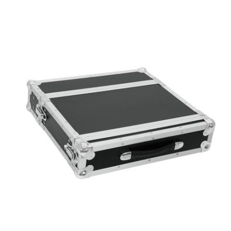 Roadinger 30126020 custodia per attrezzatura audio Custodia rigida Alluminio Nero, Argento