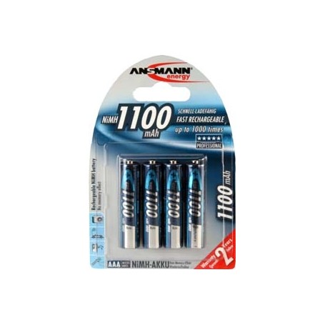 Ansmann 5035232 batteria per uso domestico Mini Stilo AAA Nichel-Metallo Idruro (NiMH) (5035232)