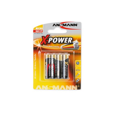 Ansmann Micro / AAA / LR03 Batteria monouso Mini Stilo AAA Alcalino (5015653)