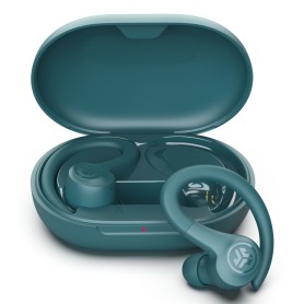 JLab Go Air Sport Auricolare True Wireless Stereo (TWS) A clip Bluetooth Colore foglia di tè (IEUEBGAIRSPRTRTEL124)