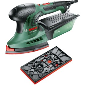 Bosch PSM 200 AES Levigatrice multiuso 26000 OPM Nero, Verde, Rosso (06033B6000)
