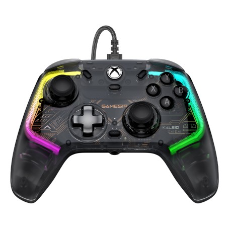 GameSir Kaleid Nero, Trasparente USB Gamepad Analogico/Digitale Xbox One, Xbox Series S, Xbox Series X (GSK1KALEID001-1)