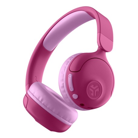 JLab JBuddies Pop Auricolare Con cavo e senza cavo A Padiglione Musica e Chiamate USB tipo-C Bluetooth Rosa (IEUHBKJPOPRPNK122)