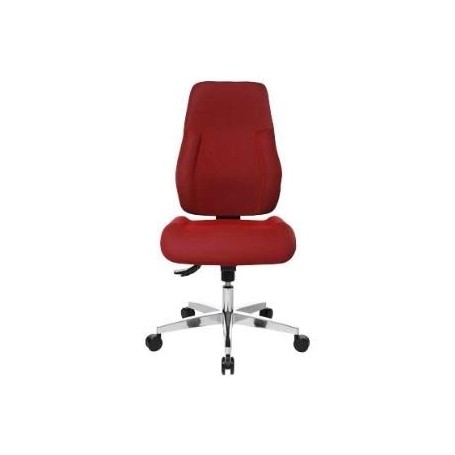 Bürodrehstuhl Point 91 rot - ohne Armlehnen (PI99GBC1)