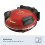 Ariete 0909 macchina e forno per pizza 1 pizza(e) 1200 W Nero, Rosso (00C090900AR0)