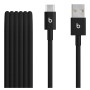 Beats USB-A zu USB-C gewebtes Kabel 1.5 m Bolt Black (2-Pack) (MDGH4ZM/A)