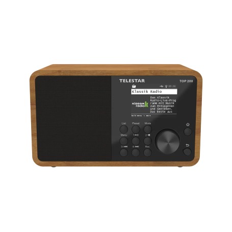 Telestar 5701200 radio Internet Digitale Legno