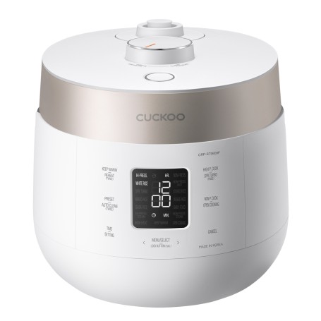 Cuckoo CRP-ST0609F cuoci riso 1,08 L 880 W Champagne, Bianco
