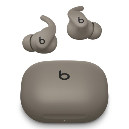 Apple Powerbeats Fit - Wireless Noise-Cancelling Workout Earbuds with Ultimate Secure Fit - Gravel Grey (ME2K4ZM/A)