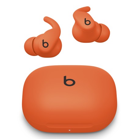 Apple Powerbeats Fit - Wireless Noise-Cancelling Workout Earbuds with Ultimate Secure Fit - Spark Orange (ME2M4ZM/A)