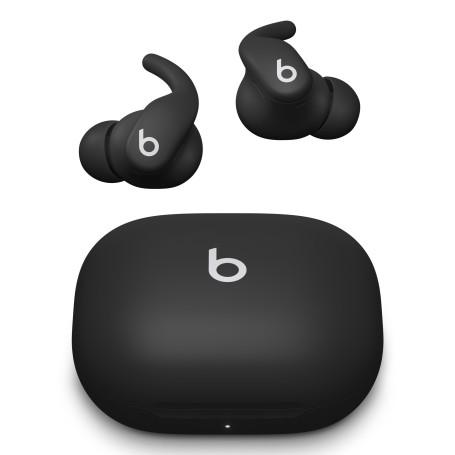 Apple Powerbeats Fit - Wireless Noise-Cancelling Workout Earbuds with Ultimate Secure Fit - Jet Black (ME2J4ZM/A)