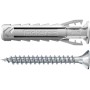 Fischer 568122 ancoraggio a vite e tassello 10 pz Kit di viti e tasselli a muro