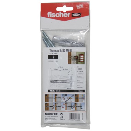 Fischer 437331 giravite e bullone 2 pz M10 Kit di viti (437331) (512174)