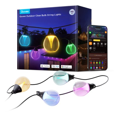 Govee H7025CB1 soluzione di illuminazione intelligente Stringa di luci intelligenti Wi-Fi/Bluetooth
