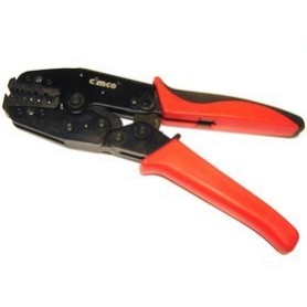 Cimco 10 6120 pinza crimpatrice Nero, Rosso (106120)