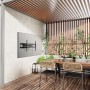 Manhattan 462150 Supporto TV a parete 2,18 m (86") Nero