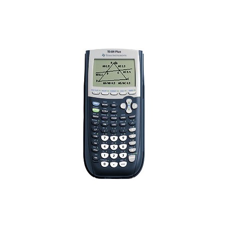 Texas Instruments TI-84 Plus calcolatrice Tasca Calcolatrice grafica Blu, Argento (TI 84 Plus)