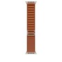 Apple MFTC4ZM/A accessorio indossabile intelligente Band Marrone Titanio, Poliestere, Spandex