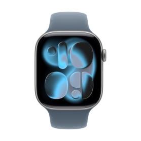 Apple Cinturino Sport blu salmastro (46 mm) - M/L (MFGY4ZM/A)
