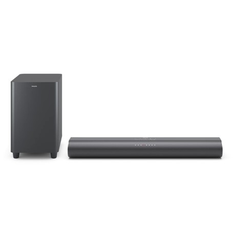 Philips TAB6100/10 altoparlante soundbar Grigio 2.1 canali 80 W
