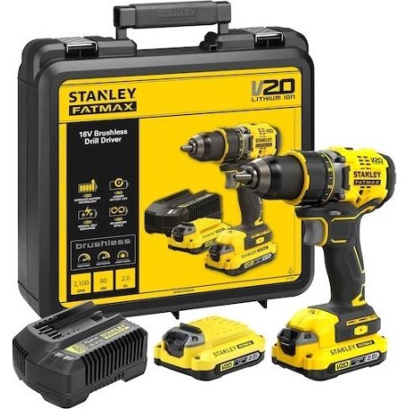 18-V-Bohrschrauber SFMCD720D2K STANLEY (SFMCD720D2K-QW)