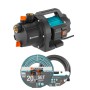 Gartenpumpe 3000/4 BASIC Set (trkis/schwarz, 600 Watt, inkl. Sauggarnitur, Classic Schlauch) (09011-47)
