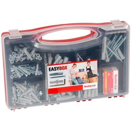 Fischer 533630 ancoraggio a vite e tassello 126 pz Kit di viti e tasselli a muro
