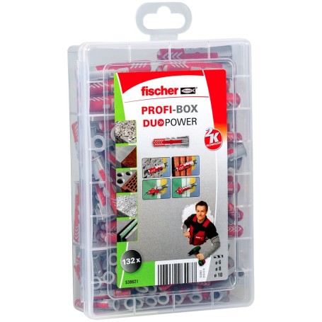 Fischer 538621 ancoraggio a vite e tassello 132 pz Tassello a muro