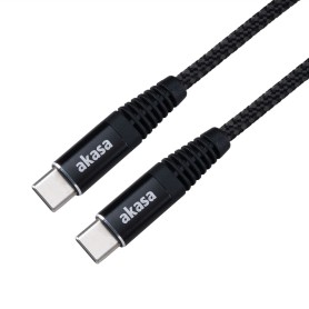 Akasa AK-CBUB54-10BK cavo USB 1 m USB C Nero