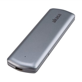 Akasa AK-ENU3M2-05 contenitore di unità di archiviazione Box esterno SSD Argento M.2