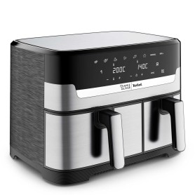 Tefal Jamie Oliver EY90JDE1 friggitrice Doppia 8,3 L Indipendente Friggitrice ad aria calda Acciaio inox