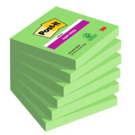 CF6 S-STICKY 76X76MM VERDE (7100263204)